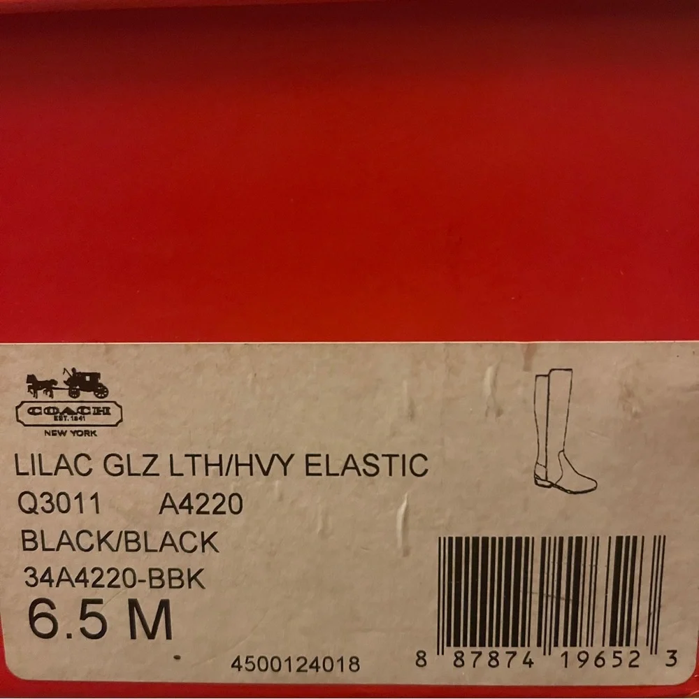 Coach Lilac Stretch Riding Boot - Picture 8 of 8